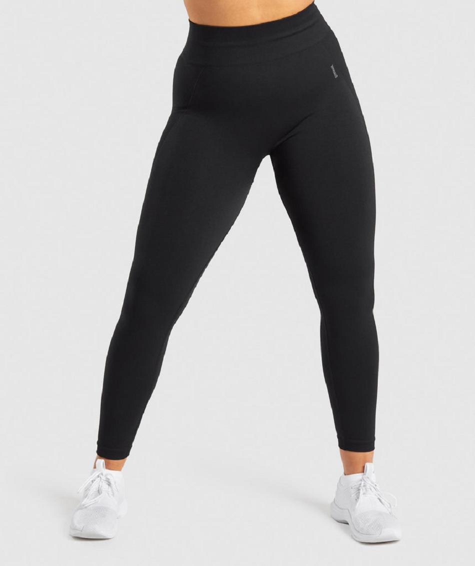 Gymshark Flex High Waisted Ženske Tajice Crne Sive | HR 4017QMA